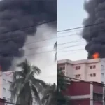 ময়মনসিংহ মেডিকেল কলেজ হাসপাতালে আগুন: আতঙ্কে রোগীদের হুড়োহুড়ি