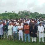 নিহত অপ্রতিমের জানাজায় আবেগঘন পরিবেশ, দোয়া চাইলেন বাবা