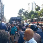 গুলিস্তানে জাসদ কার্যালয়ে আওয়ামী লীগ নেতাকর্মী সন্দেহে শতাধিক আটক