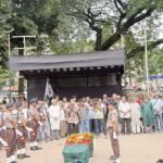 শহীদ মিনারে শেষ শ্রদ্ধা ও ভালোবাসায় বিদায় জানালেন আখতার