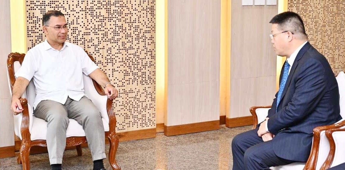 তারেক রহমানের সঙ্গে চীনা রাষ্ট্রদূতের বিদায়ী সাক্ষাৎ