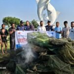 ঠাকুরগাঁওয়ে মৎস্য সুরক্ষা আইনে অভিযান, বিপুল পরিমাণ নিষিদ্ধ জাল জব্দ