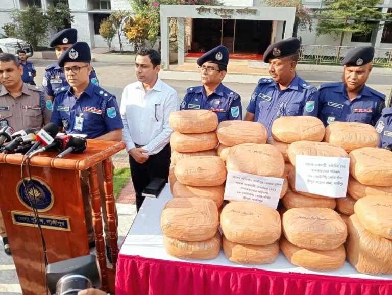 গাজীপুরে ৮৮ কেজি গাঁজাসহ ১ মাদক নারী কারবারি গ্রেপ্তার
