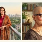 ক্যানসারের চিকিৎসায় মাথা ন্যাড়া করলেন সামিয়া, ‘চুল নয়, সাহসটাই আসল সৌন্দর্য