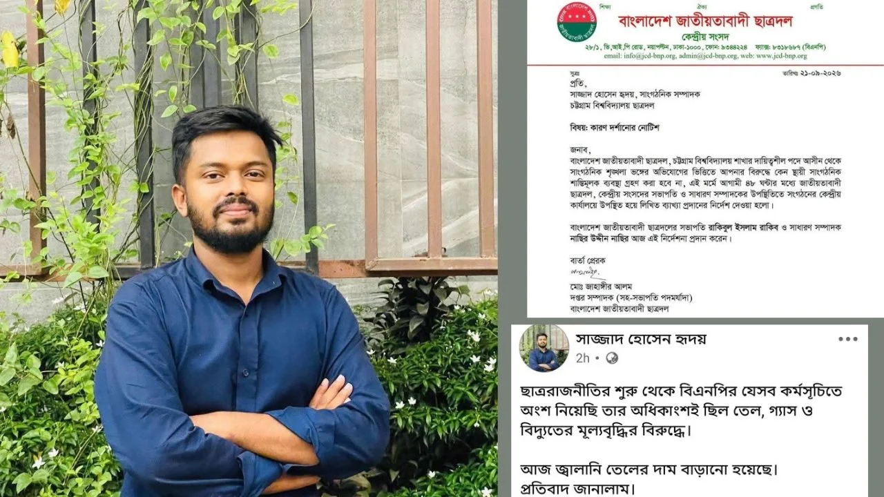 জ্বালানি তেলের দাম নিয়ে ফেসবুক পোস্ট
