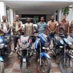 জামালপুর ও শেরপুরে ১১টি চোরাই মোটরসাইকেলসহ গ্রেপ্তার ৯