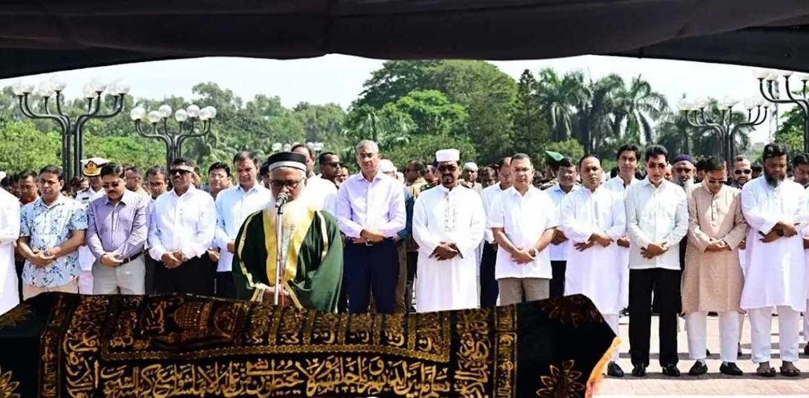 বিএনপি নেতা সালাহউদ্দিন আহমেদের প্রথম জানাজা সম্পন্ন