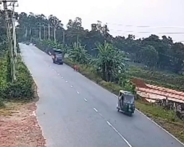 তারাকান্দায় কাভার্ড ভ্যানের চাপায় দুই বোনের মর্মান্তিক মৃত্যু