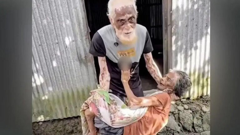 আর নেই সেই বৃদ্ধ সাজু শেখের স্ত্রী নূরজাহান বেগম