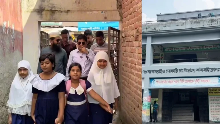 বিদ্যালয়ে ফিরল ছোট্ট তুবা: পাশে থাকার আশ্বাস প্রশাসনের